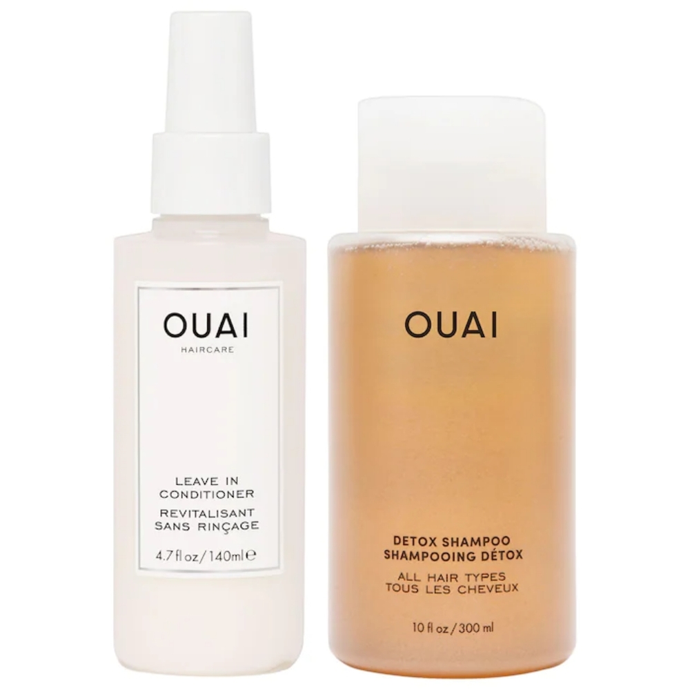 OUAI Detox Shampoo + Conditioner set